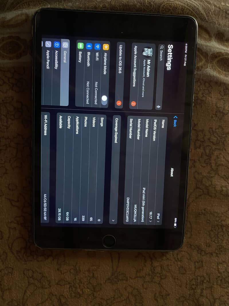 iPad mini 5 4