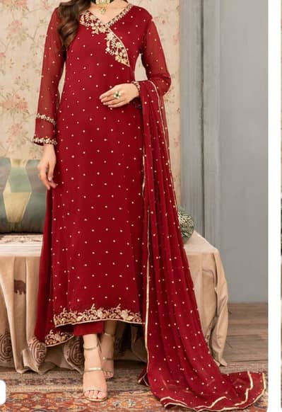 3 piece RTW for Sale by Agha Jaan