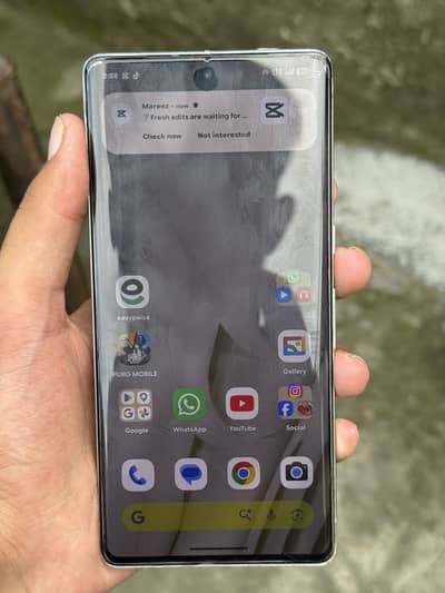 Google Pixel 7 Pro 12 256 white colour           6 8 9