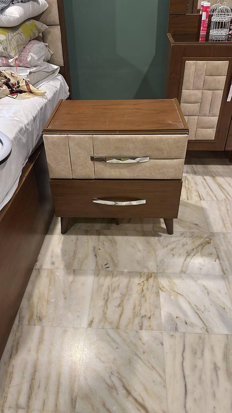 bed and side table 3