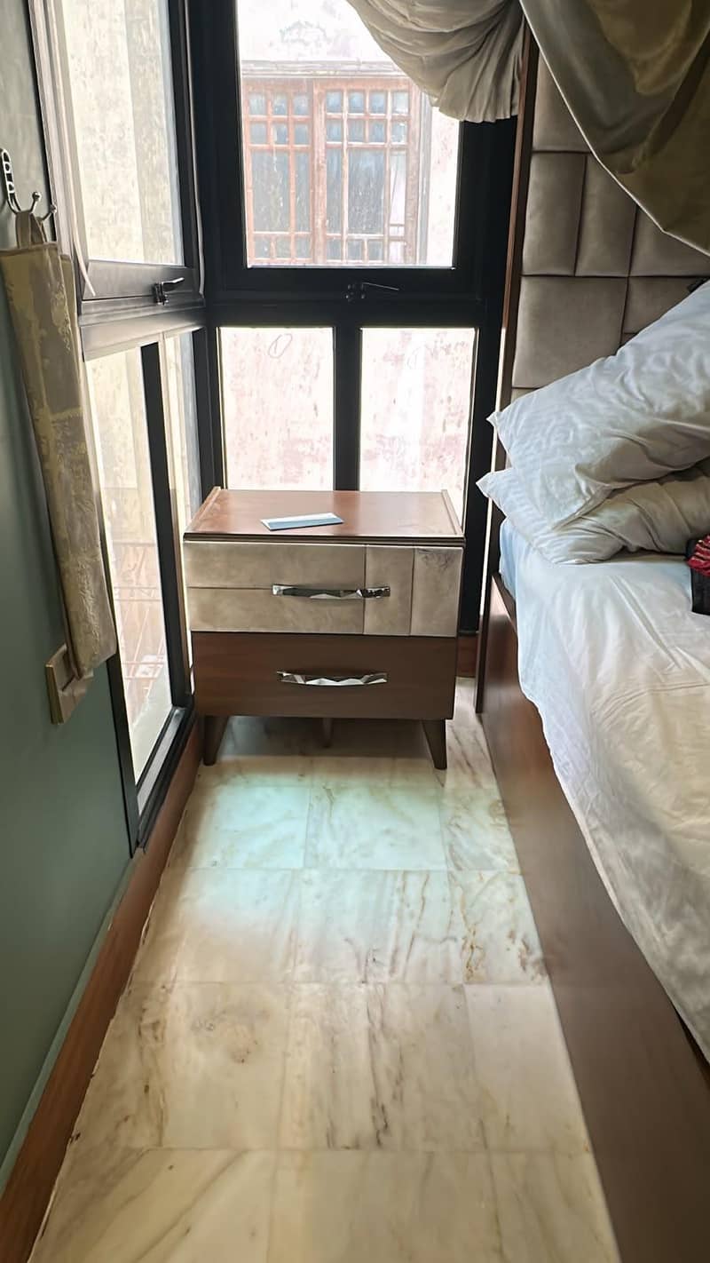 bed and side table 4