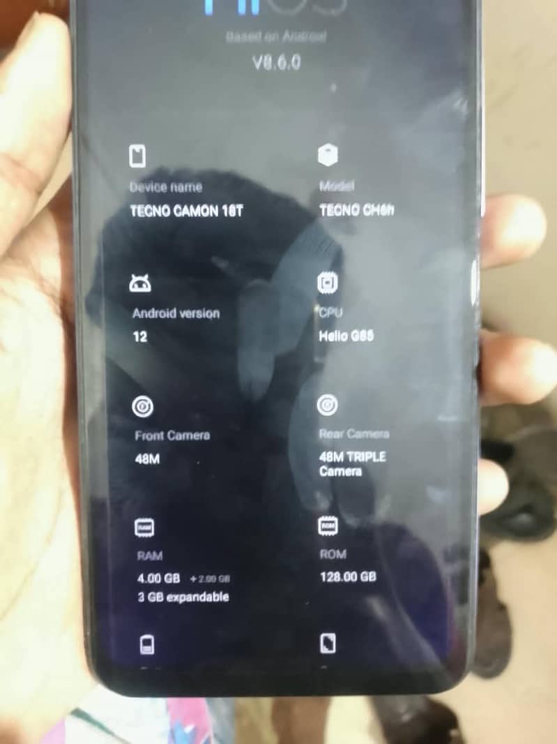tecno camon 18t 1