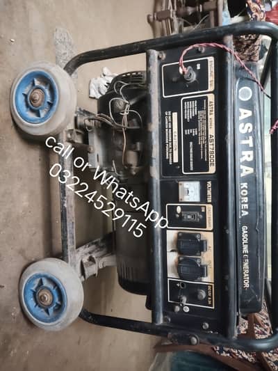 ASTRA Korea AS7790E 3KW Petrol Generator | 7HP | Excellent Condition