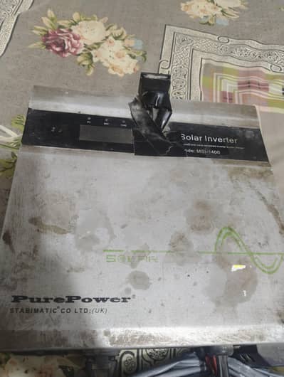 PurePower Solar Inverter / UPS MSI-1400 for sale.