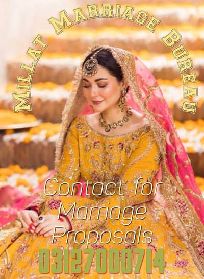 Marriage Bureau/Abroad/Proposals/Online Rishta/Match Maker/shadi