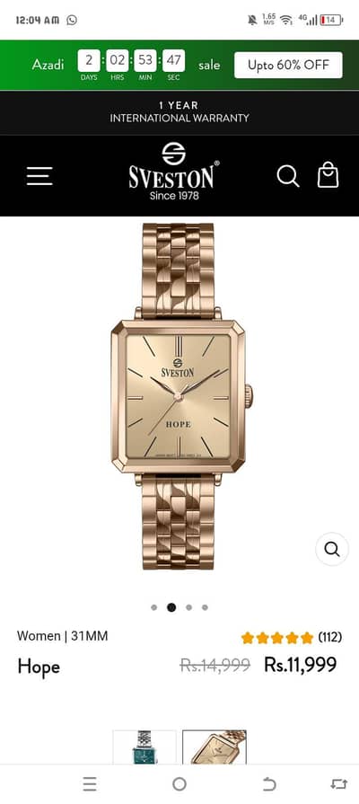 sveston Original watch