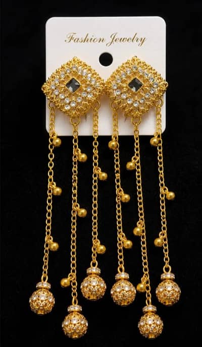 Long Hanging Chain Earrings for Women - Brand New