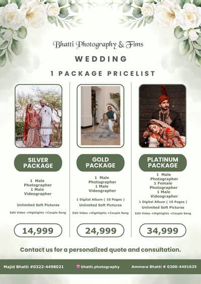 50%OFF Bhatti Photography & Films Limited Offer