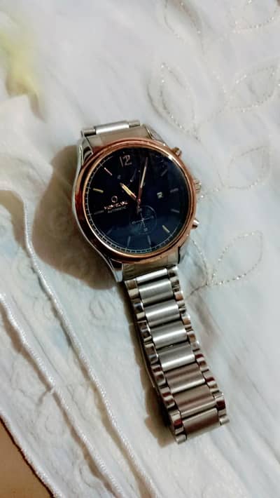 Montblanc Automatic Watch – Black Dial – Stainless Steel
