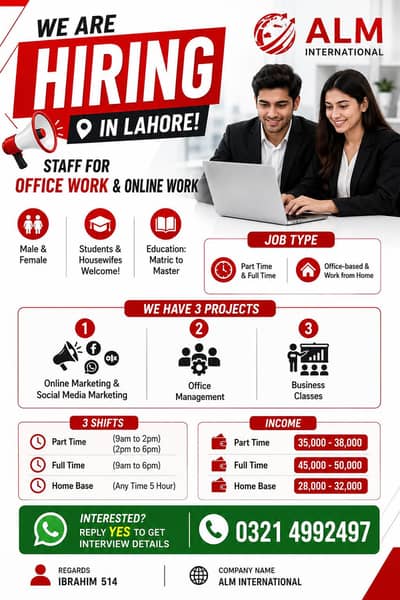 We Are Urgent staff for Work