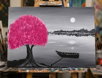Hand made painting
