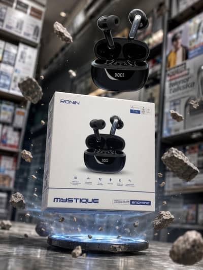 Ronin Mystique ENC+ANC Wireless Earbuds – Premium Sound