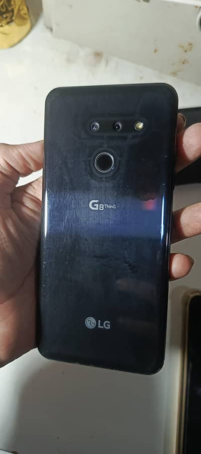 LG G8 ThinQ 6 128 all ok pta life time approved 03298339414