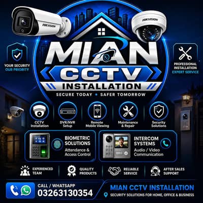 Professional CCTV Camera Installation Services