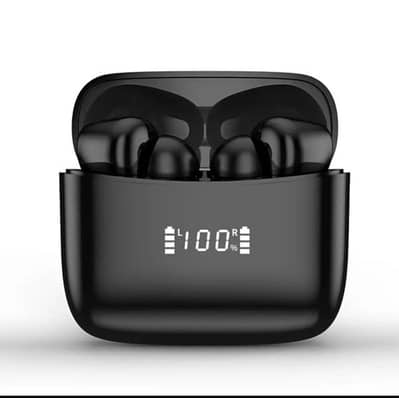 J18 Wireless Earbuds (Black Color) - Box Pack