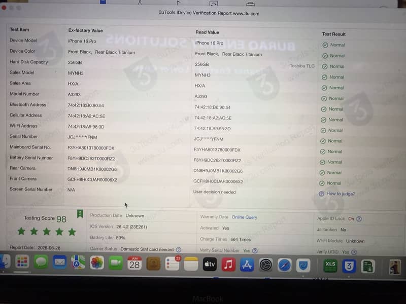 Apple iPhone 16 Pro 6