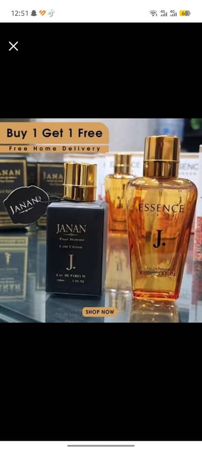 Citrus Perfume Set for Men Women 24Hr Sweat Resistant Black