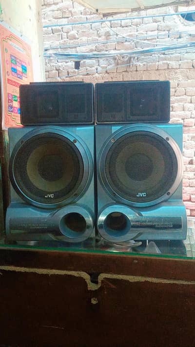 JVC subwoofer and shrounder bohat zabardas bass Hy