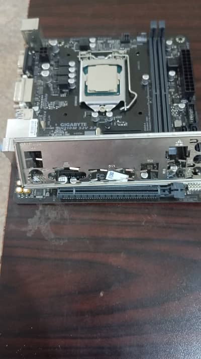 Intel i3-8100 8th Gen + Gigabyte H310M S2V 2.0 | Processor + Mother