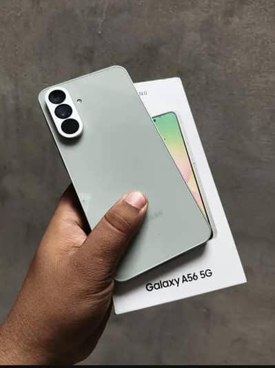 Samsung Mobile A56 Official PTA Complete Box  12/256GB