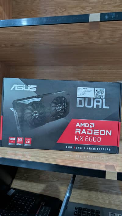 Asus Dual Radeon Rx 6600 8GB Graphics Card