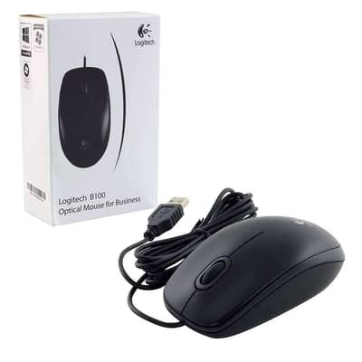 B100 Logitech  Wired Mouse . . .