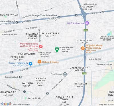 7 Marla 135 Square Feet Double Story Corner House For Sale In Amir Town Harbanspura Lahore
