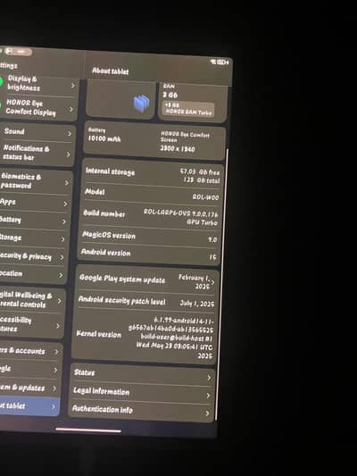 Honor pad v9 2025