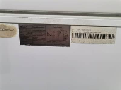 haier deep freezer 10/10