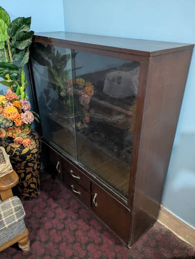 Wooden Showcase For Sale!