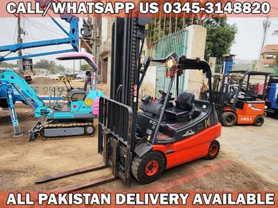 Linde 3 Ton Battery Operated Forklift for sale, Electric Lifter 4 Sale