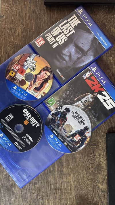 PS4 Games CDs