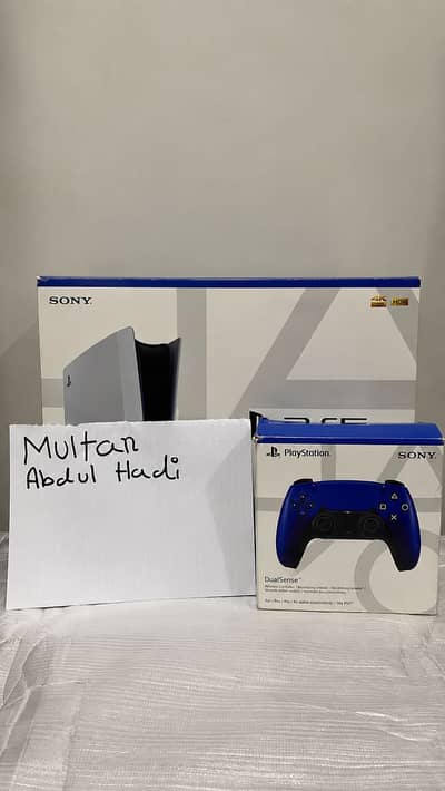 Ps5 slim disc edition only box opened