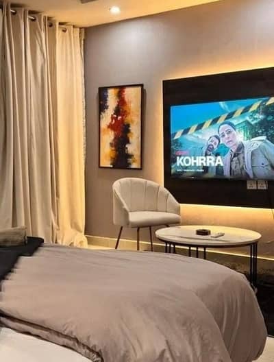 Daily basis, Or Weekly basis, 0ne bedroom Studio fully furnished luxury apartments available for rent. Gulberg greens Islamabad & Bahria Paradise Commercial & phase 1 or p 7 Luxury apt avaiolable