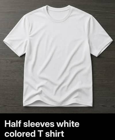 unisex T-shirts available in 5 colors