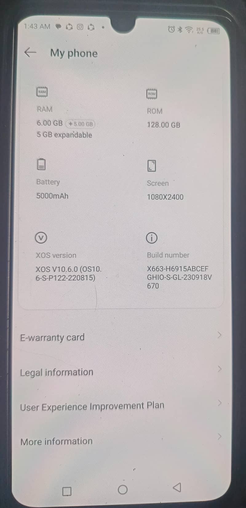 Infinix Note 11 7