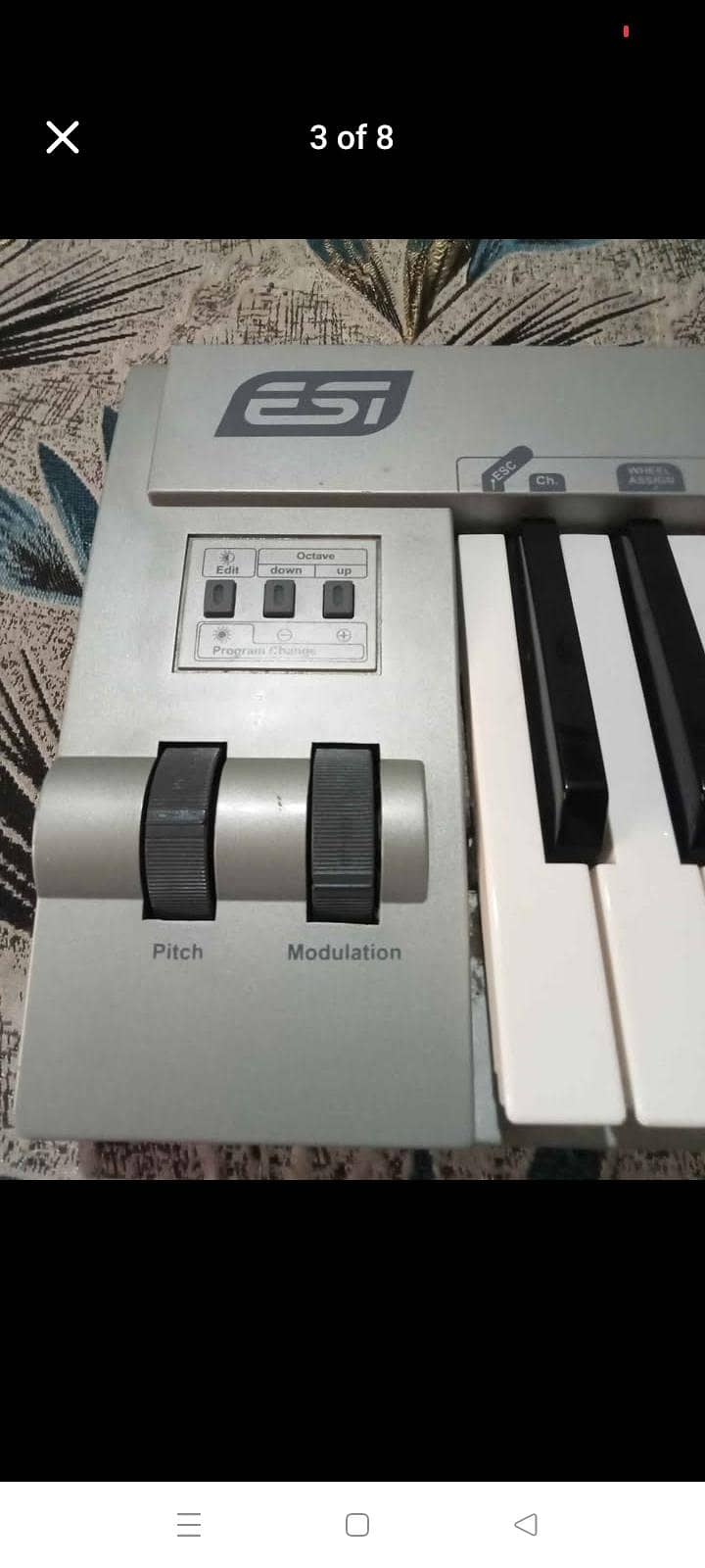 key control midi keyboard 1