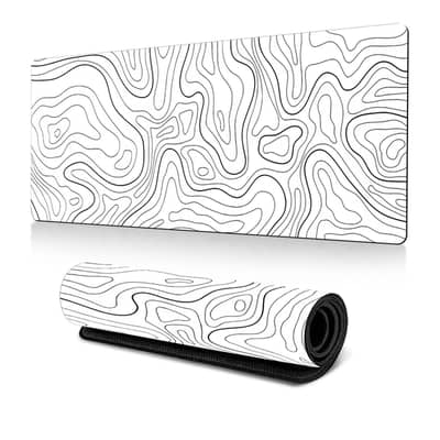 Super Hot Abstract Texture Mouse Pad Large Table Mat Pattern