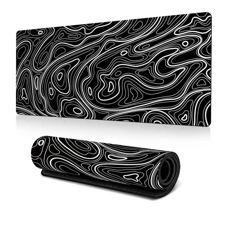 Super Hot Abstract Texture Mouse Pad Large Table Mat Pattern 1