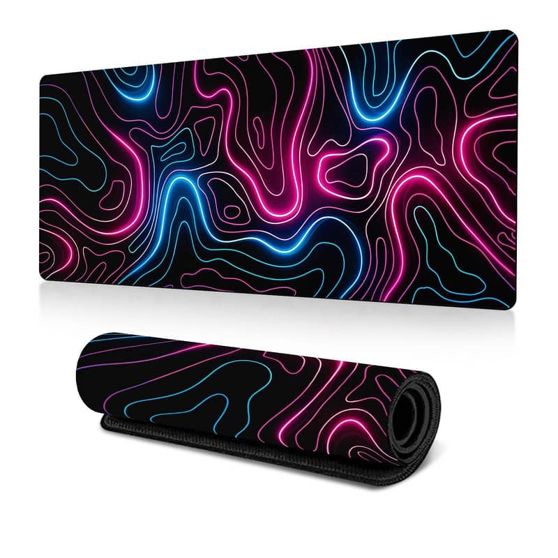 Super Hot Abstract Texture Mouse Pad Large Table Mat Pattern 3