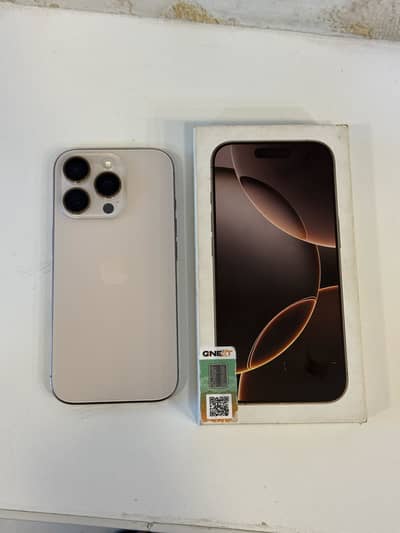iPhone16 Pro 512Gb 90 bh Physical e sim PTA with box 10/10 condition: