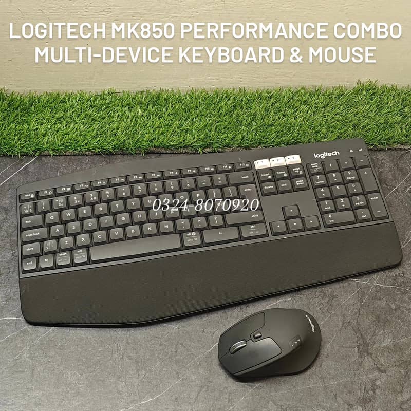Logitech MK850 Performance Combo - Multi-Device Keyboard & Mouse 1