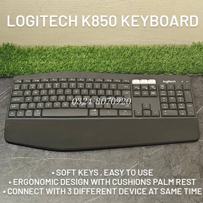 Logitech MK850 Performance Combo - Multi-Device Keyboard & Mouse 5