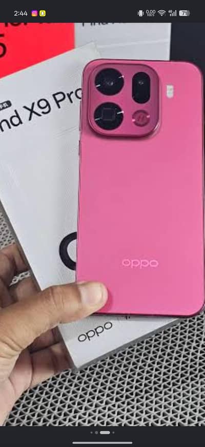 Oppo find x9 pro 16 gb 512 1sim acive 23August ko 2nd sim non active