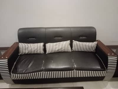 7 seater leather sofa set