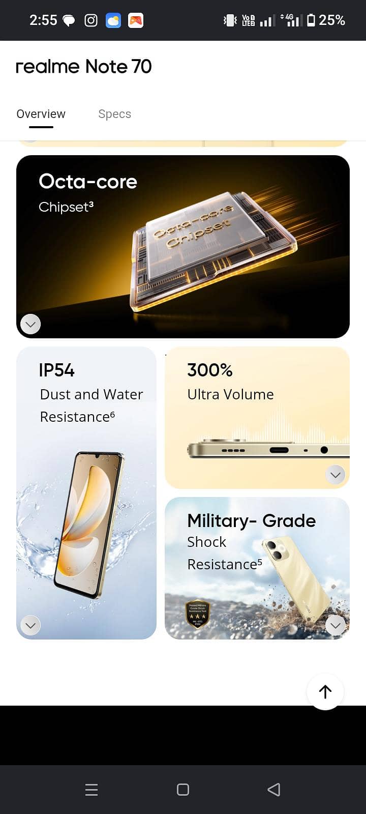 Realme Note 70 5