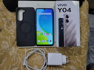 Vivo Y04 4+4 64 Dual SIM official PTA Approved (Exchange)