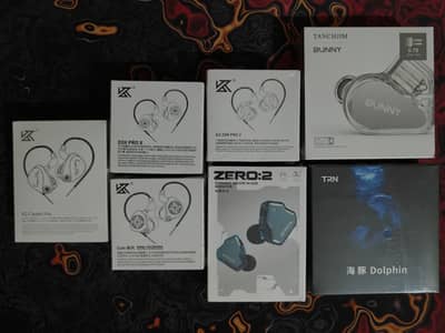 7hz IEMs & DACs | Crinacle 7Hz Zero 2 /TRN Dolphin /Tanjim Bunny / QKZ