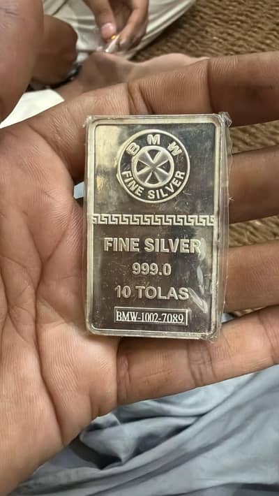 BMW Silver Bar 10 Tola