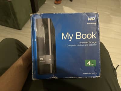 4TB external hard drive